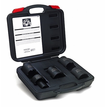 Powerbuilt Spindle Nut Socket Set Kit11 648636